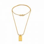 Snake Chain Necklace 'You got this'