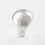 Sphere Low silver ring