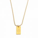 Snake Chain Necklace 'You got this'