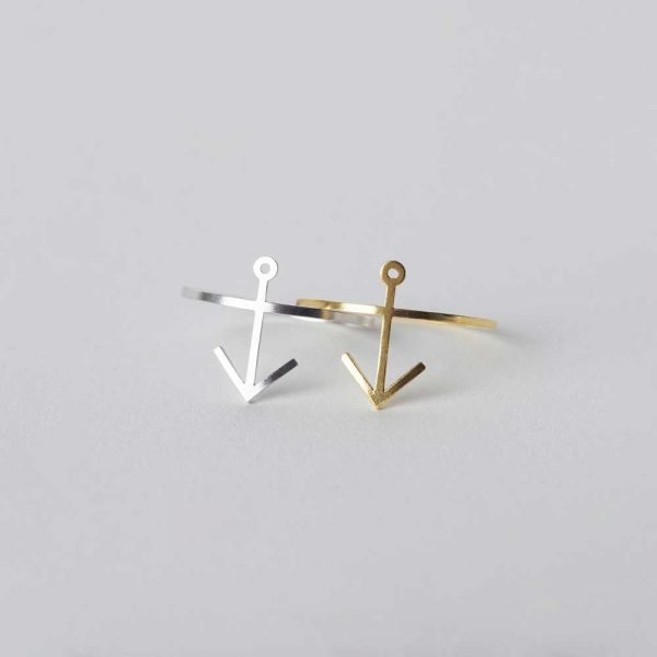 Silver ring Anchor