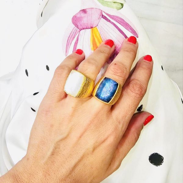 Επιχρυσωμένα δαχτυλίδια