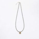 Silver necklace "You got the power"