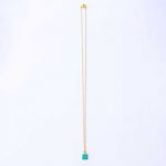 Gold-plated Psaraki necklace with enamel and chain