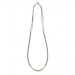 Κολιέ με επιχρυσωμένο Ματάκι