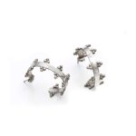 Ασημένια σκουλαρίκια