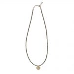 Silver necklace You got the power