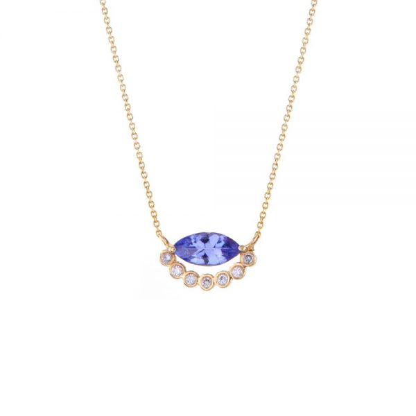 Eden Marquise Tanzanite Pendant