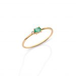 Luna Emerald Ring
