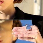 Sphere Low silver ring