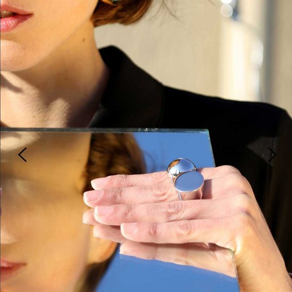 Ασημένιο δαχτυλίδι Sphere